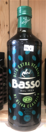 Basso olio evo glas 1000ml